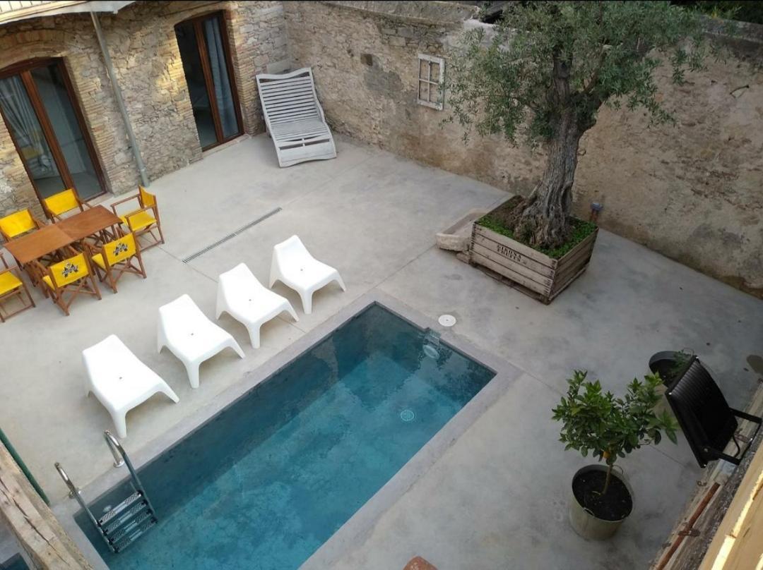 지로나 As Sant Domenec Pool&Bike 아파트 호텔 객실 사진
